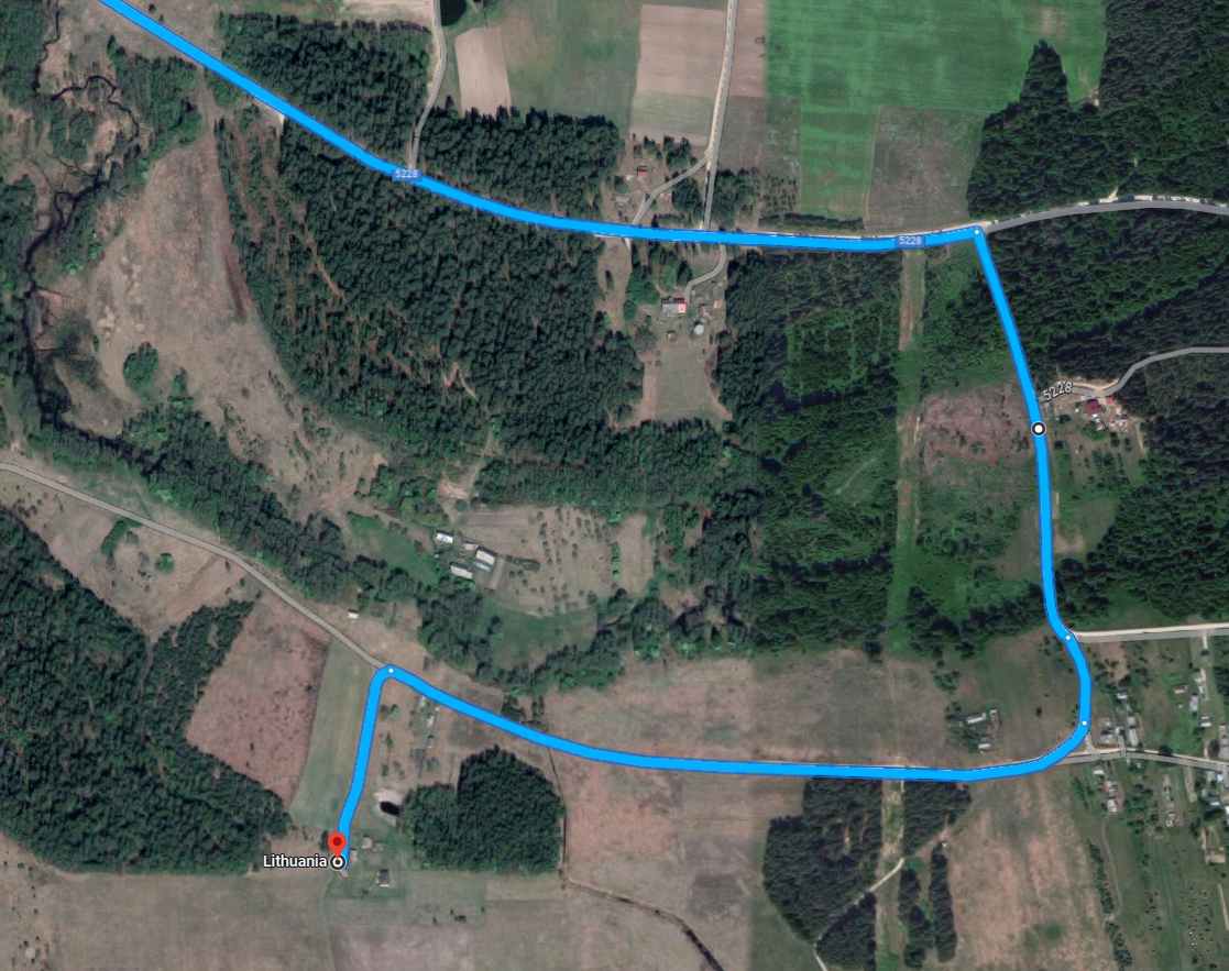 Prieš atvykdami pas mus į Eglučių parką, atkreipkite dėmesį kuriuo keliu važiuoti.